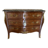 Curved chest of drawers