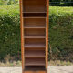 Meuble à rideau vintage en bois années 60-70