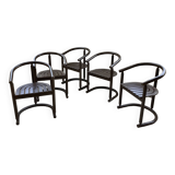 5 Allmimö chairs from the 80s