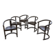 5 Allmimö chairs from the 80s