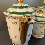 Limoges porcelain coffee service – Luf brand