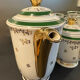 Limoges porcelain coffee service – Luf brand
