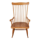Chaise à bascule, rocking-chair, vintage en bois.