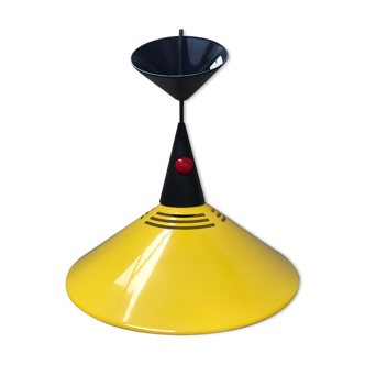 Suspension métal jaune