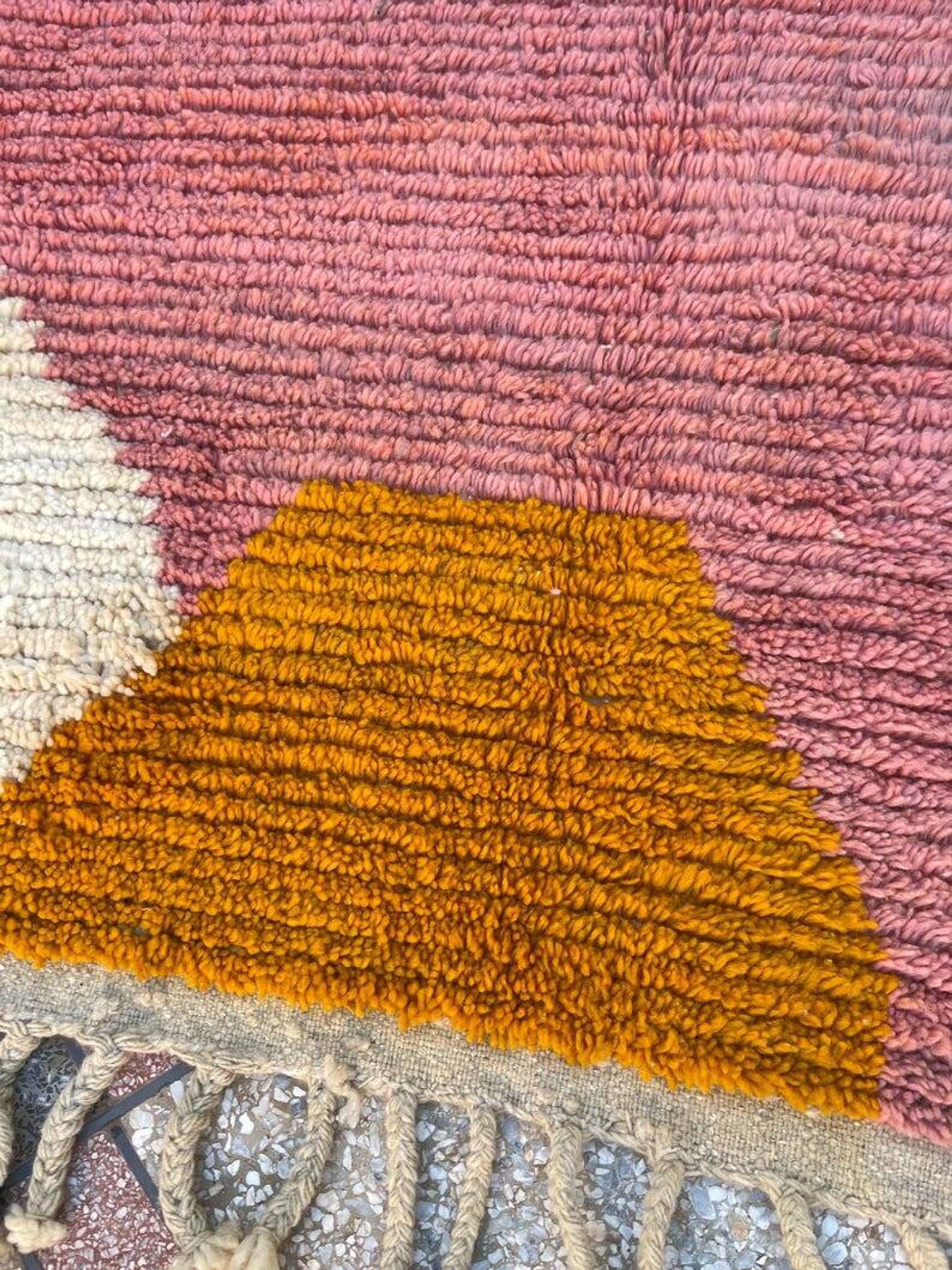 Traditional Moroccan wool rug 200cm x 300cm