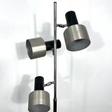 Marble and Metal three arms floor lamp Italy 1960s