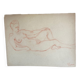 Female nude drawing