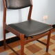 Scandinavian teak table and 6 chairs