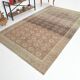 6x10 Sand Beige Hand Woven Persian Vintage Rug, 178x293 Cm