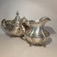 Reed & Barton Solid Sterling Silver Sugar Bowl & Creamer 790 grams