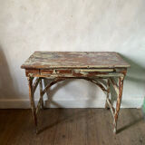 Antique patinated desk