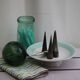 Coupe sur pied en porcelaine