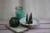 Porcelain standing cup