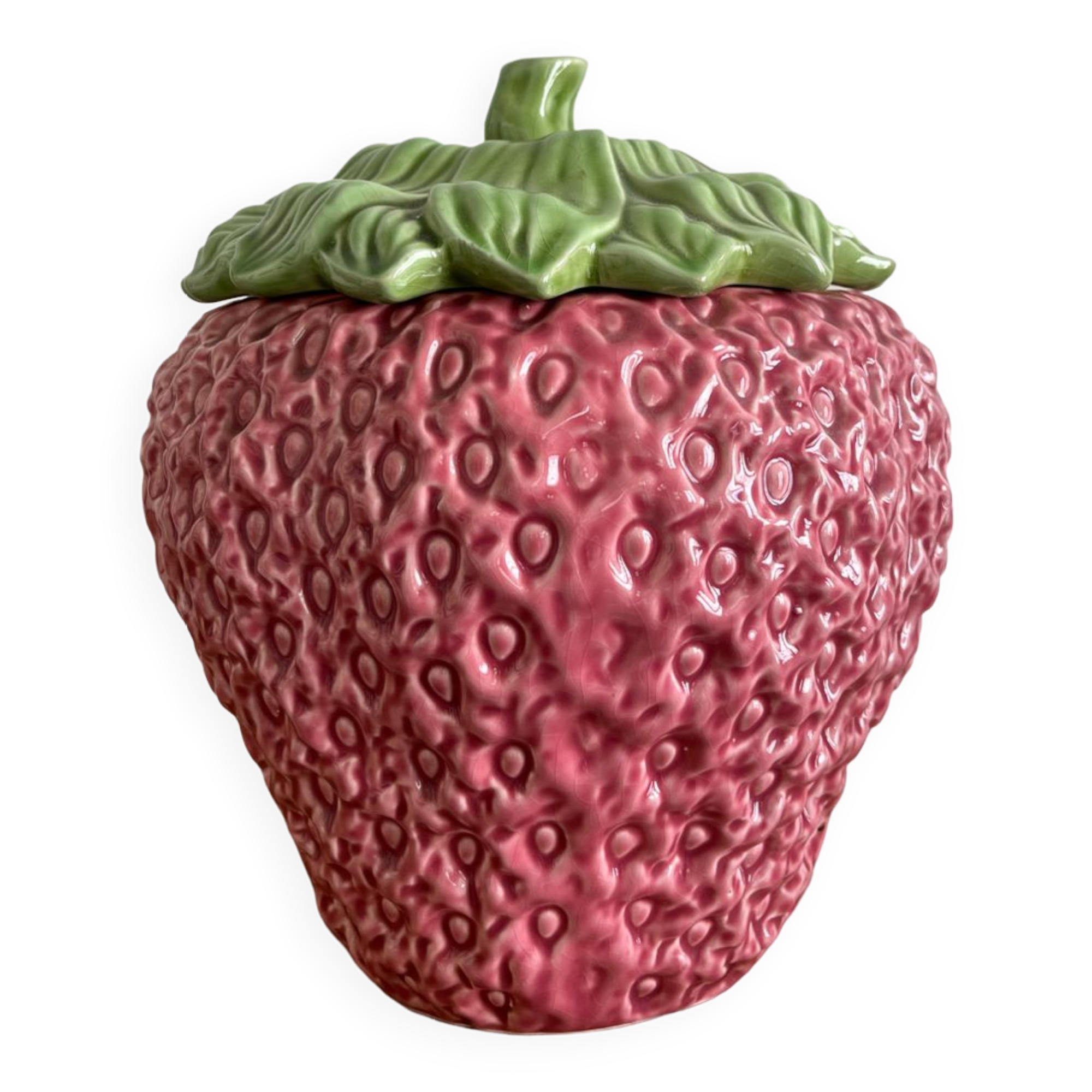 Bordallo Pinheiro Strawberry Tureen