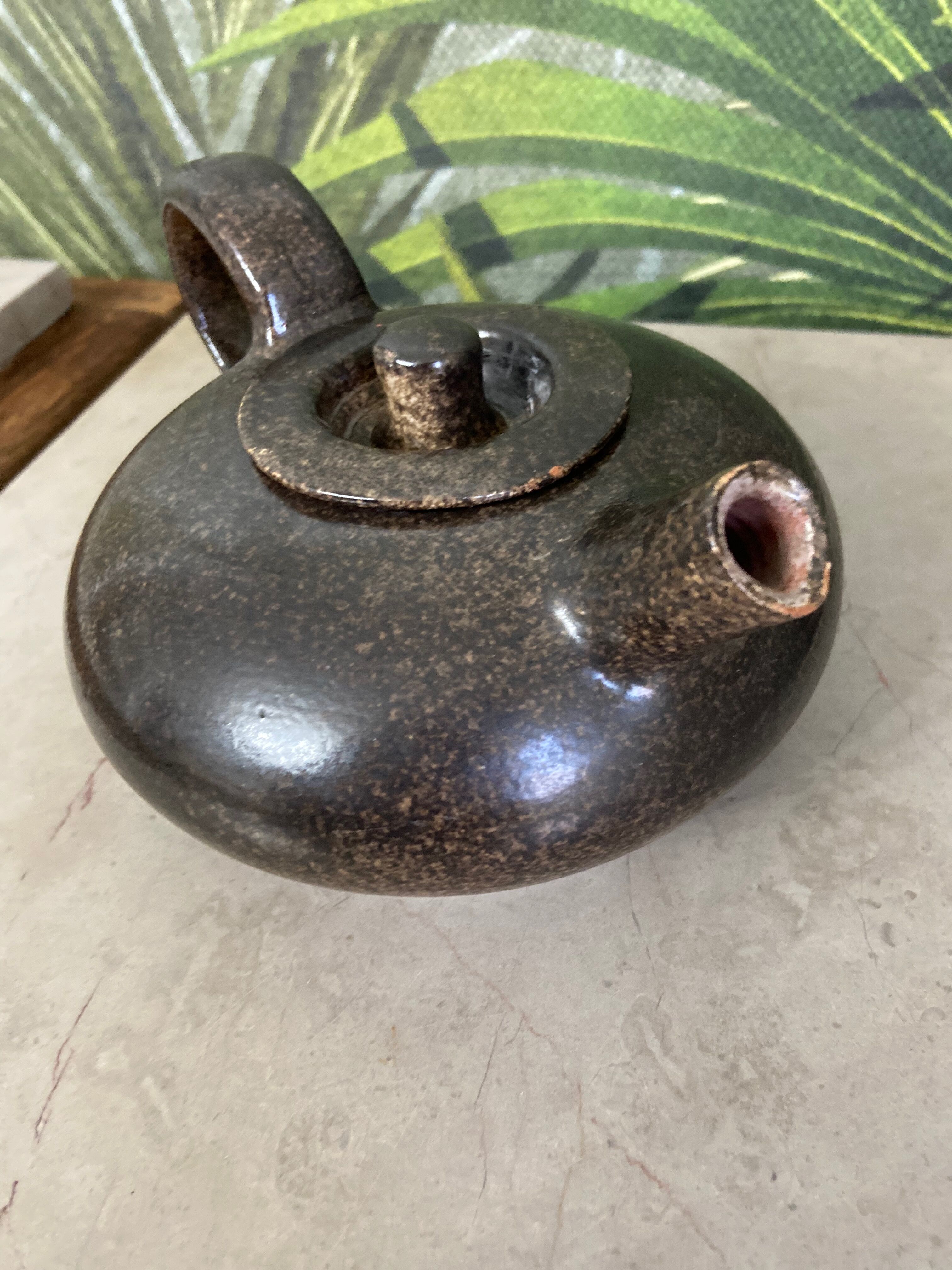 Sandstone teapot