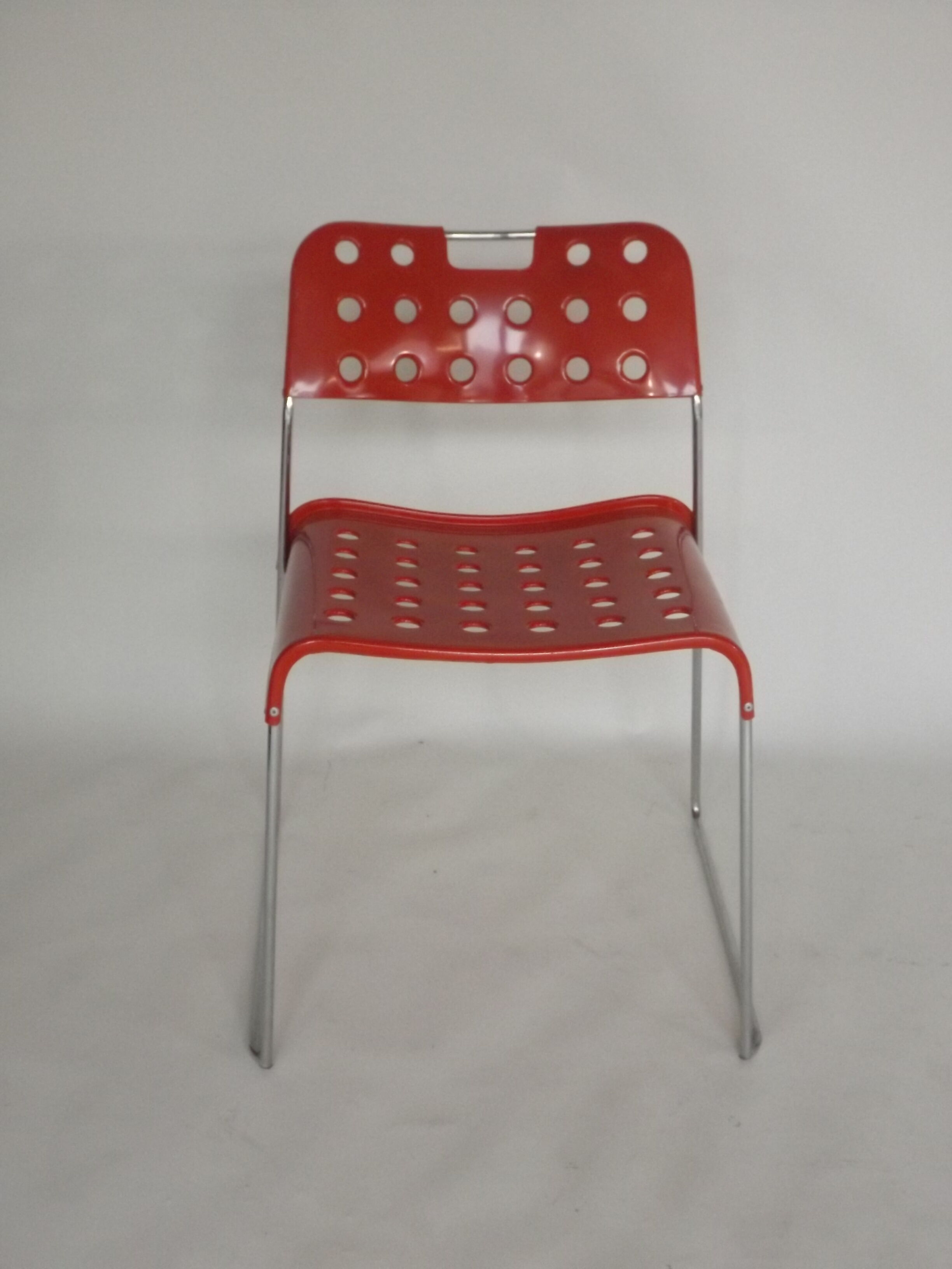 4 chaises "omstak" de Rodney Kinsmann par Bieffeplast, Italie, 1970
