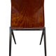 School chair brown