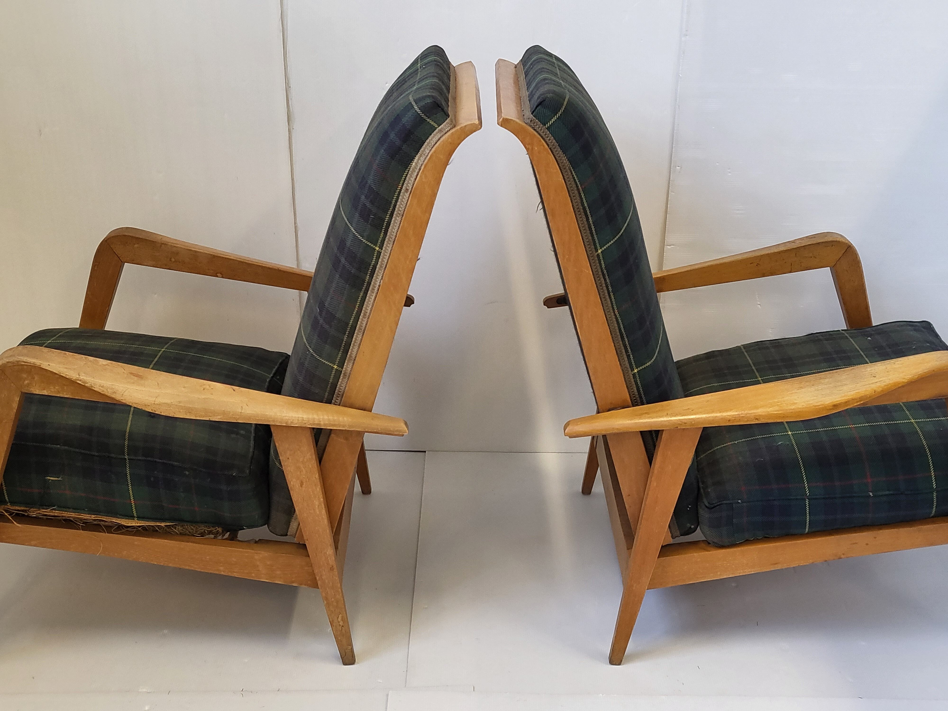 Paire de fauteuils SK140 de Etienne-Henri Martin Steiner