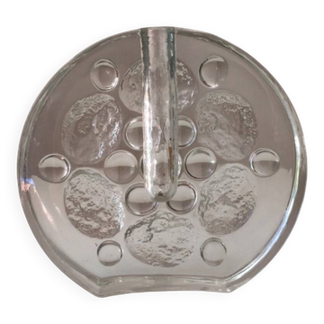Vintage 1960s glass bud vase