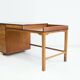 Bureau danois en bois de teck et de chêne