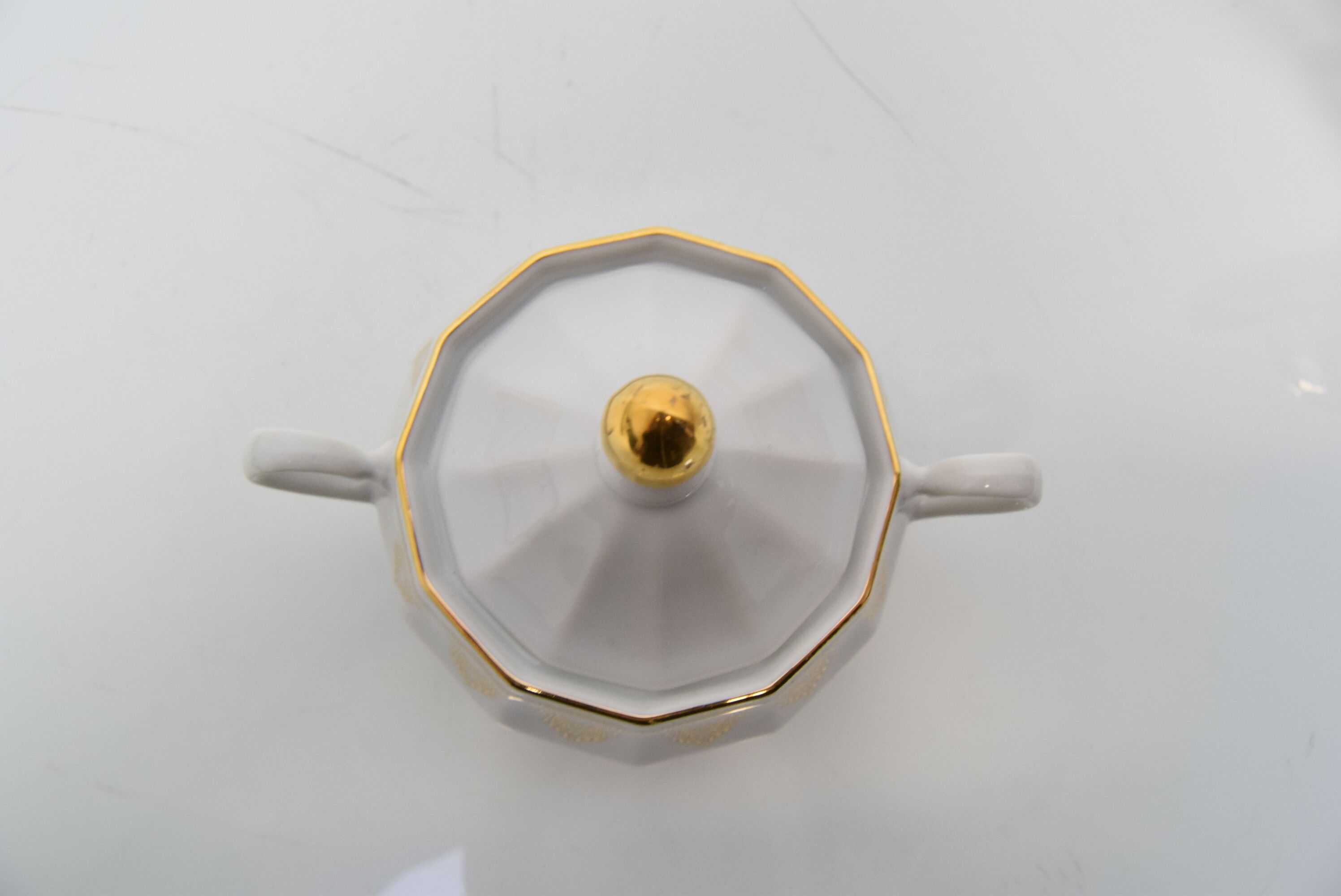 Set Porcelain for tea or coffee,Carlsbad porcealin by company Epiag D.F.,Circa 1960'S.