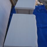 Pair of gray bedside tables