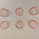 6 verres à pied luminarc