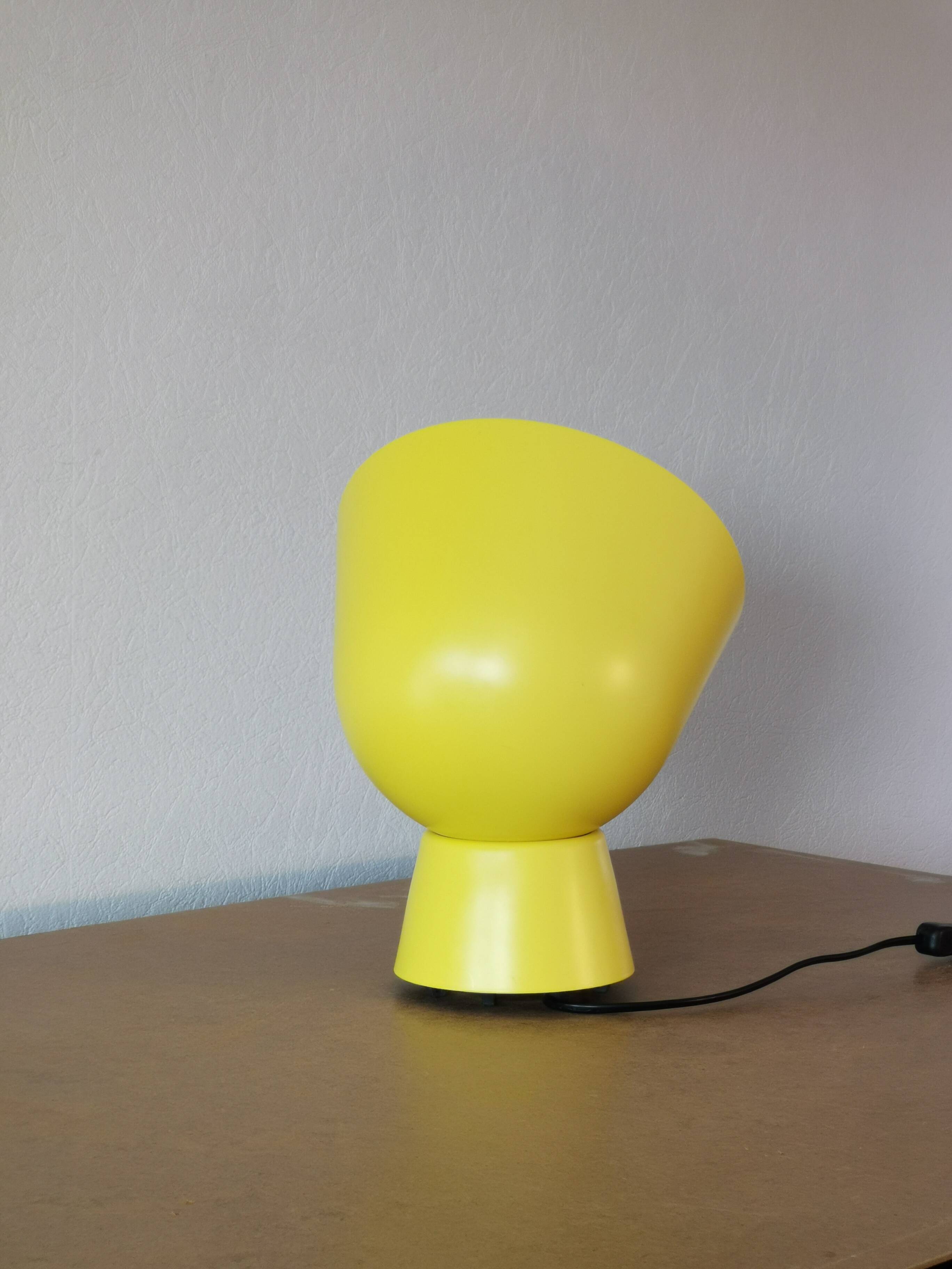 Ola Wihlborg yellow Scandinavian lamp or wall light for Ikea, 2017.