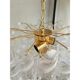 Murano Glass Virgola Chandelier by Simoeng