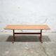 Table basse scandinave vintage en teck