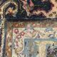 Tapis d'orient persan iran ispahan laine et soie 150x225cm
