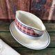 Gravy boat art deco white and red Villeroy and Boch model Rosario