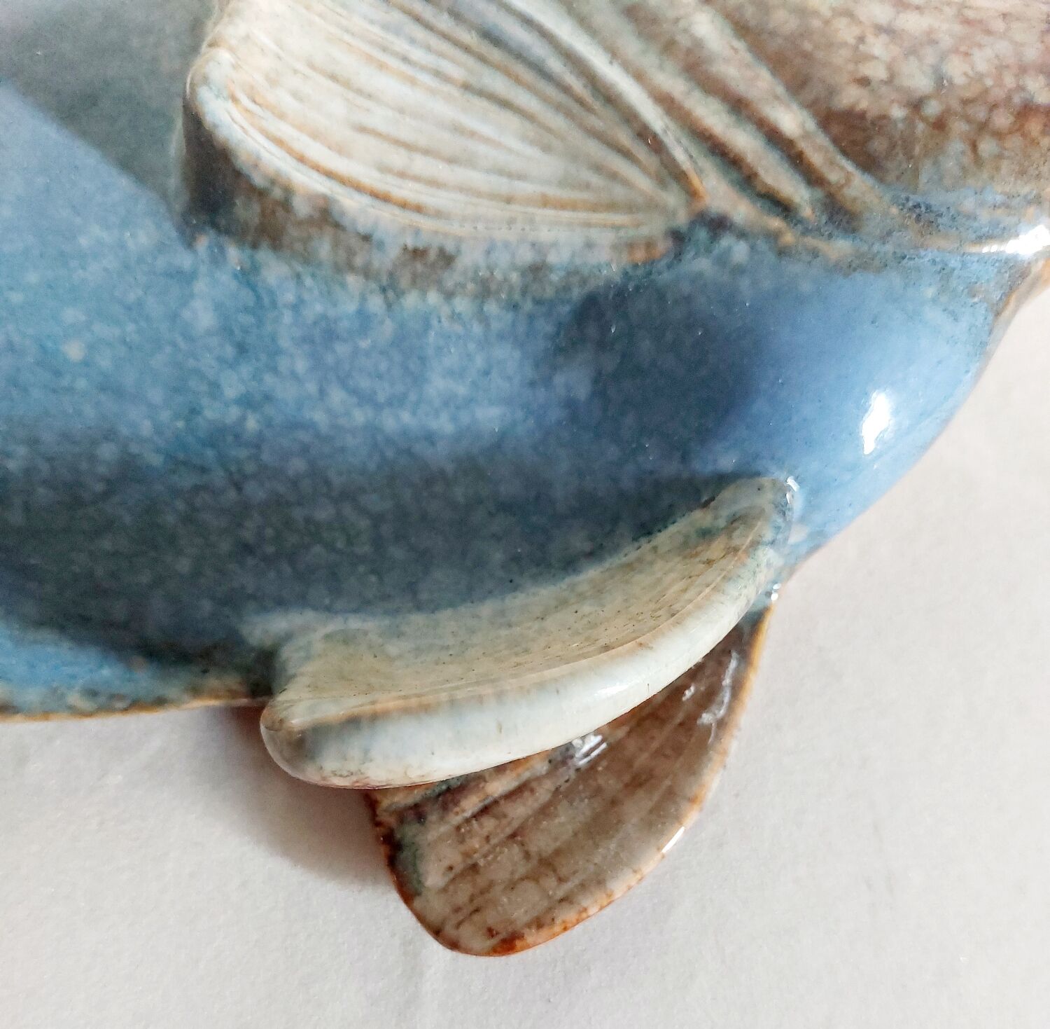 Vintage ceramic fish to hang