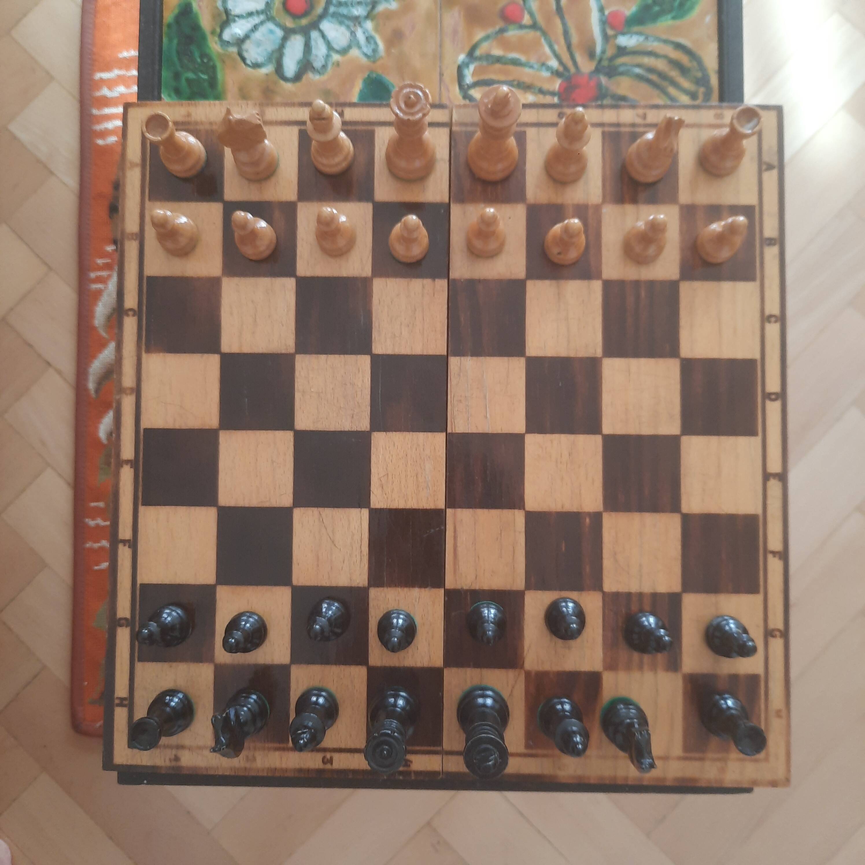 Jeu d'échecs vintage