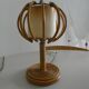 Lampe vintage Louis Soignot rotin