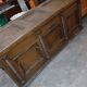 17th-century carved oak antique chest