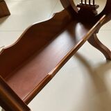 Lyre base side table