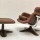 Chair and ottoman by Yrjö Kukkapuro, Haimi 1965