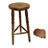 high tripod stool