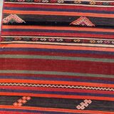 Old Turkish narrow Kilim Runner 312x57 cm shabby chic, vintage kelim