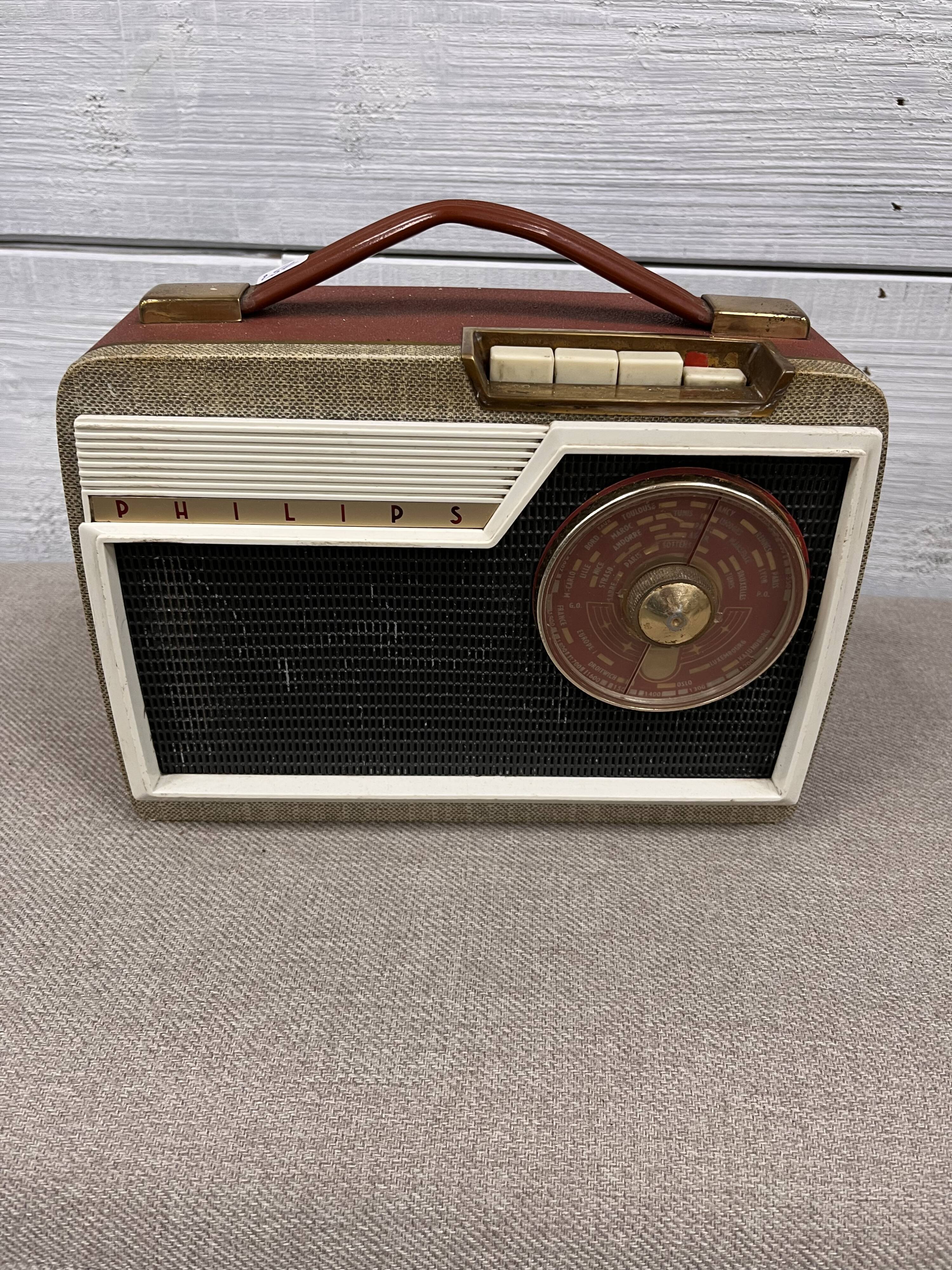 Vintage Philips radio