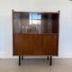 Buffet vaisselier vintage placage chêne