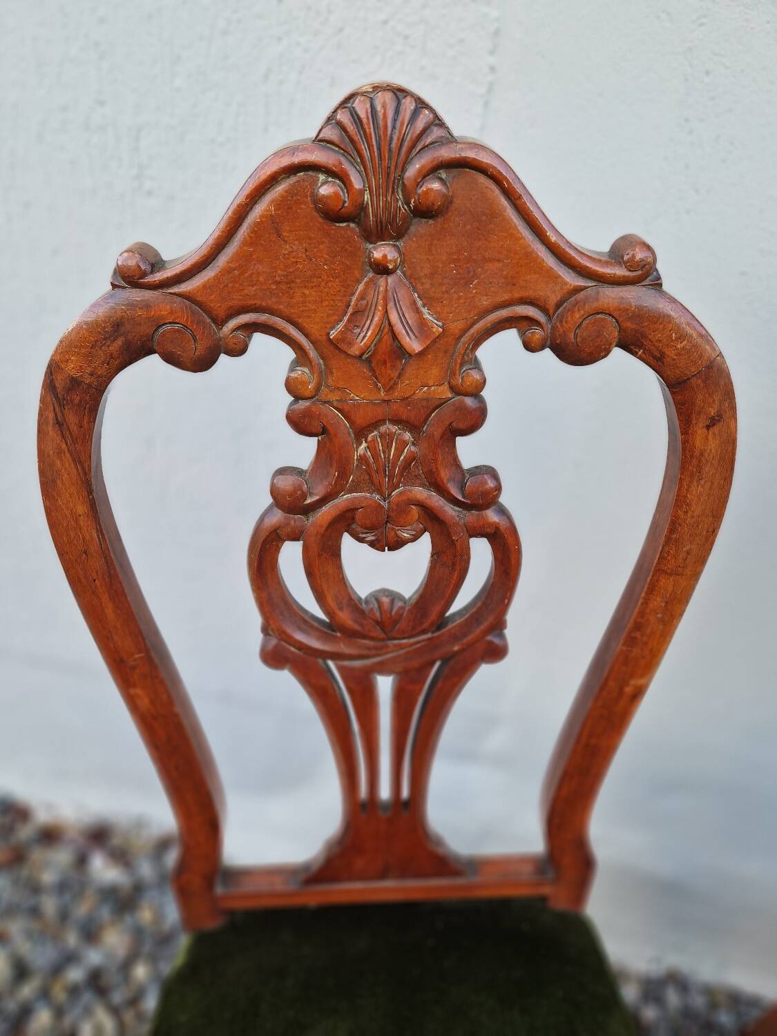 Set of 6 mahogany chairs