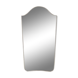 “Gendarme hat” mirror in gilded brass. 1960s.