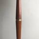 Scandinavian floor lamp in teak and brass - 1960