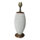 Jean Besnard Primavera style crisp ceramic lamp, 50s-60s