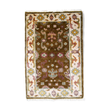 Indian Mahal handmade rug 64x97cm 1980