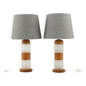lampes de table Orrefors - 1960