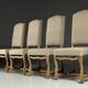 Set of 4 Os de Mouton dining chairs