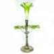 Viennese platter in Art Nouveau style flute